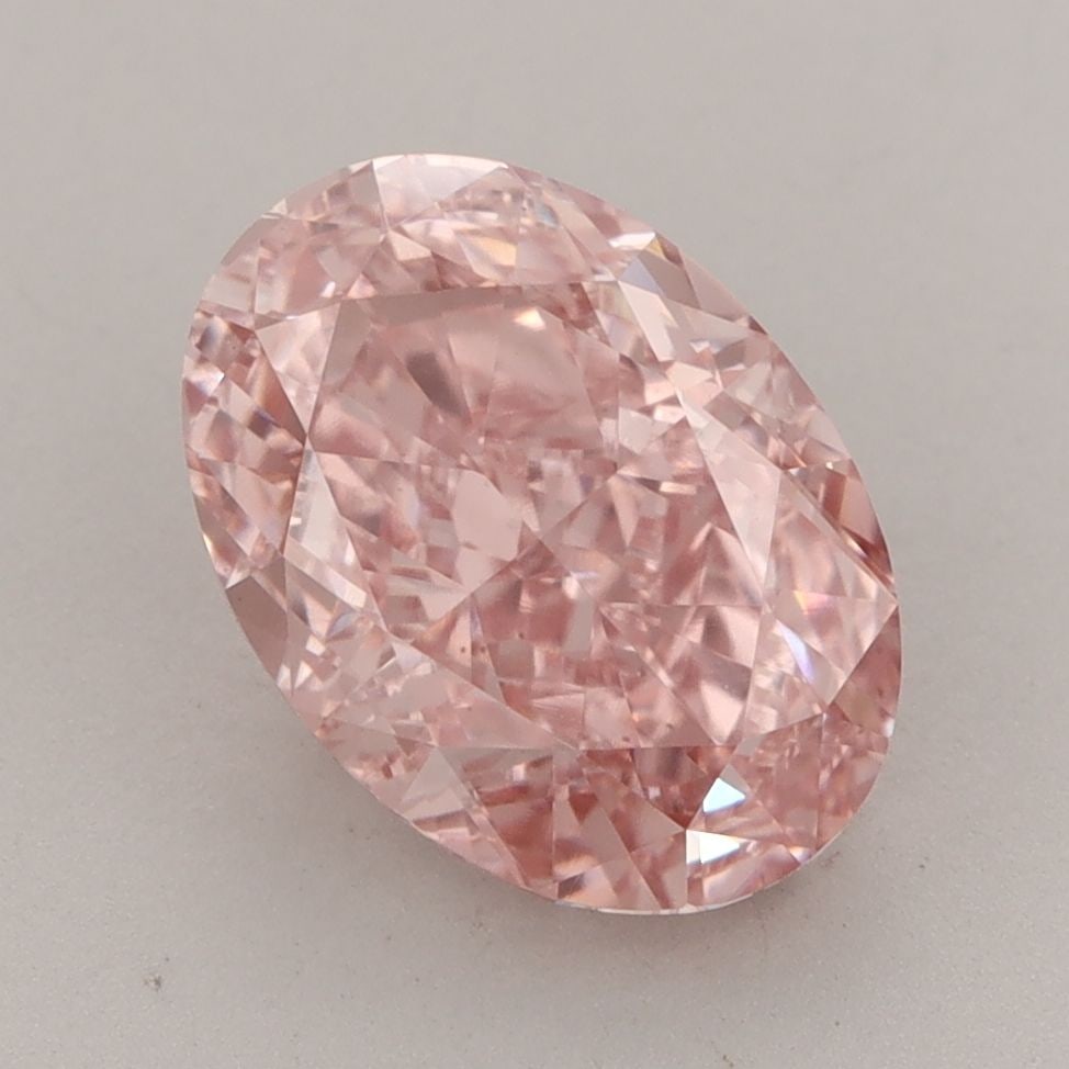 Loose Diamond - OVAL 3.37ct Fancy Vivid Pink VS1: Loose Diamond - OVAL 3.37ct Fancy Vivid Pink VS1 Source: This is a real non-mined Diamond that has been grown in a lab Shape: OVAL Carats: 3.37 Color: Fancy Vivid Pink Certification: IGI Video: