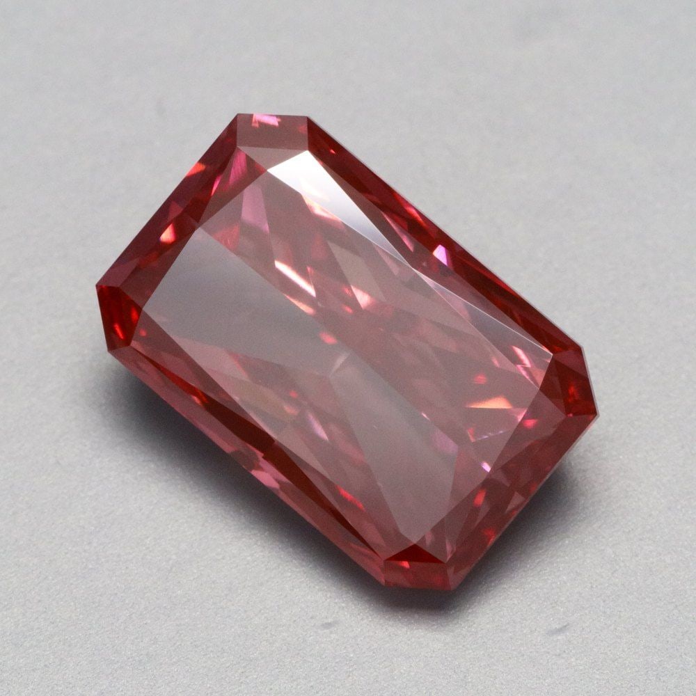 Loose Diamond - RADIANT 10.01ct Fancy Vivid Pink VS1 (1 of 1)