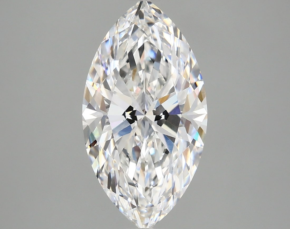 Loose Diamond - MARQUISE 2.84ct D VVS2: Loose Diamond - MARQUISE 2.84ct D VVS2 Source: This is a real non-mined Diamond that has been grown in a lab Shape: MARQUISE Carats: 2.84 Color: D Clarity: VVS2 Certification: IGI Condition: Pre-Owned