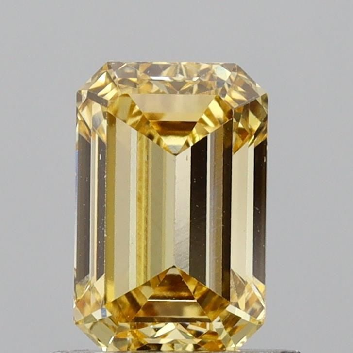 Loose Diamond - EMERALD 1.0ct Fancy Vivid Yellow VS1: Loose Diamond - EMERALD 1.0ct Fancy Vivid Yellow VS1 Source: This is a real non-mined Diamond that has been grown in a lab Shape: EMERALD Carats: 1.0 Color: Fancy Vivid Yellow Certification: NONE Vide