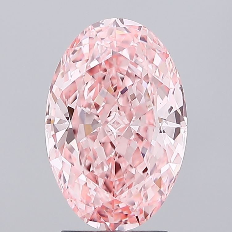 Loose Diamond - OVAL 3.01ct Fancy Vivid Pink VS1: Loose Diamond - OVAL 3.01ct Fancy Vivid Pink VS1 Source: This is a real non-mined Diamond that has been grown in a lab Shape: OVAL Carats: 3.01 Color: Fancy Vivid Pink Certification: IGI Video: