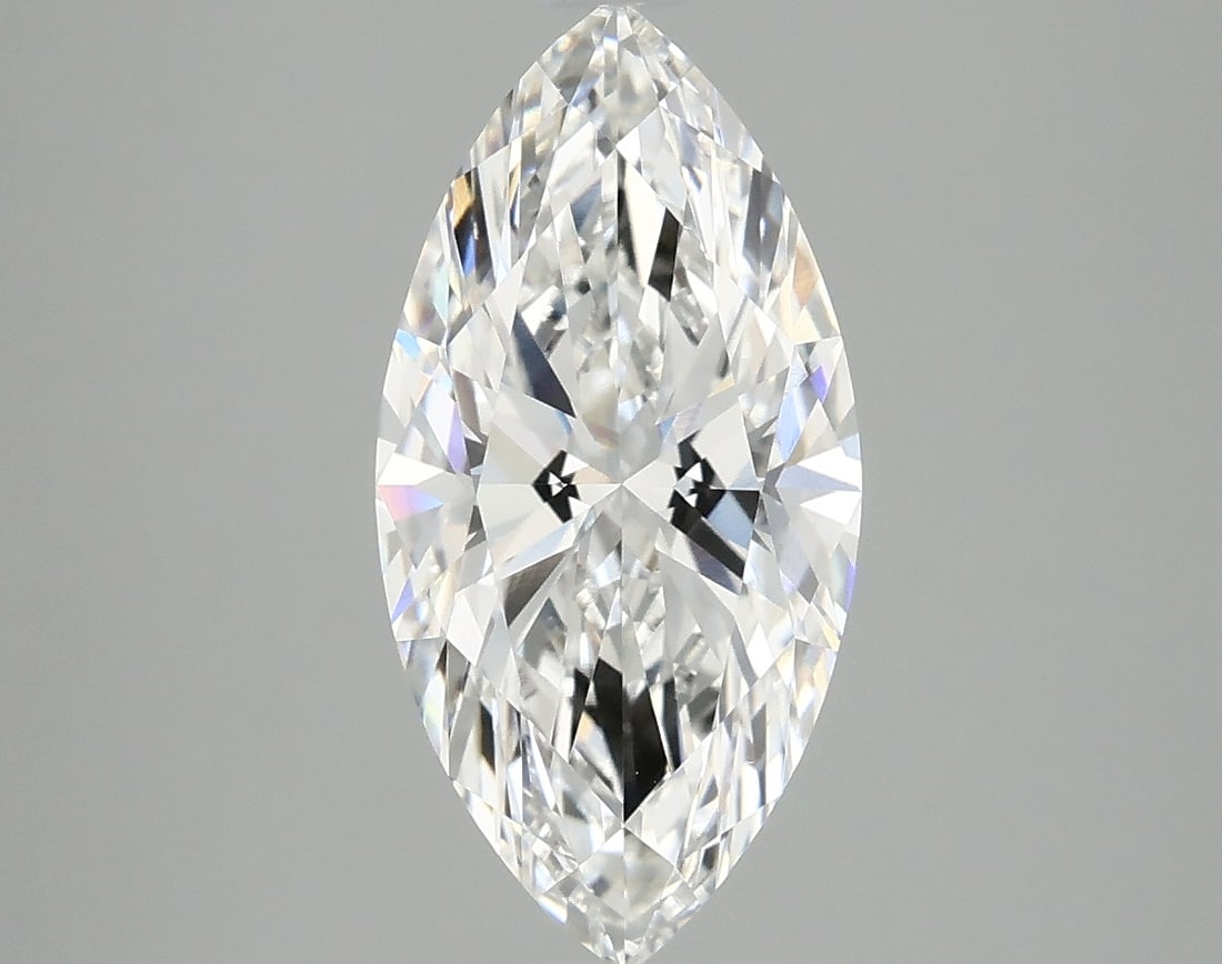 Loose Diamond - MARQUISE 2.58ct E VVS1: Loose Diamond - MARQUISE 2.58ct E VVS1 Source: This is a real non-mined Diamond that has been grown in a lab Shape: MARQUISE Carats: 2.58 Color: E Clarity: VVS1 Certification: IGI Condition: Pre-Owned