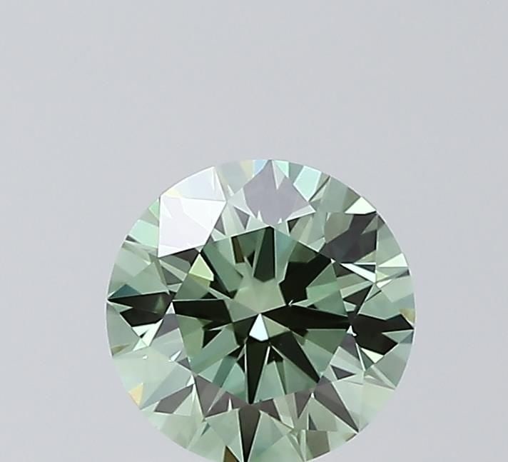 Ideal Loose Diamond - ROUND 1.03ct Fancy Vivid Green VVS2: Ideal Loose Diamond - ROUND 1.03ct Fancy Vivid Green VVS2 Source: This is a real non-mined Diamond that has been grown in a lab Shape: ROUND Carats: 1.03 Color: Fancy Vivid Green Certification: IGI Vi