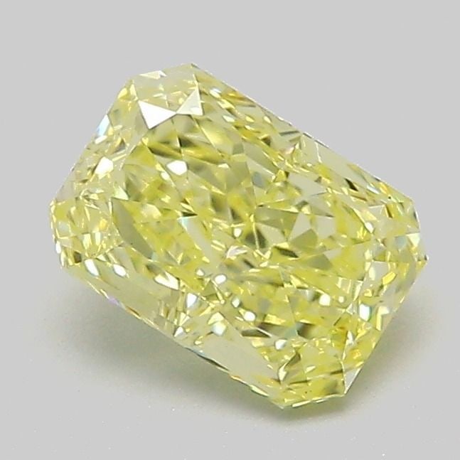 Loose Diamond - RADIANT 1.06ct Fancy Intense Yellow VS2: Loose Diamond - RADIANT 1.06ct Fancy Intense Yellow VS2 Source: This is a real non-mined Diamond that has been grown in a lab Shape: RADIANT Carats: 1.06 Color: Fancy Intense Yellow Certification: IGI