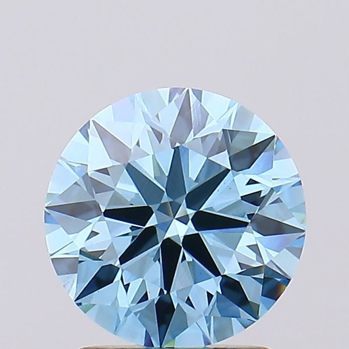 Ideal Loose Diamond - ROUND 1.74ct Fancy Vivid Blue VS1: Ideal Loose Diamond - ROUND 1.74ct Fancy Vivid Blue VS1 Source: This is a real non-mined Diamond that has been grown in a lab Shape: ROUND Carats: 1.74 Color: Fancy Vivid Blue Certification: IGI Video