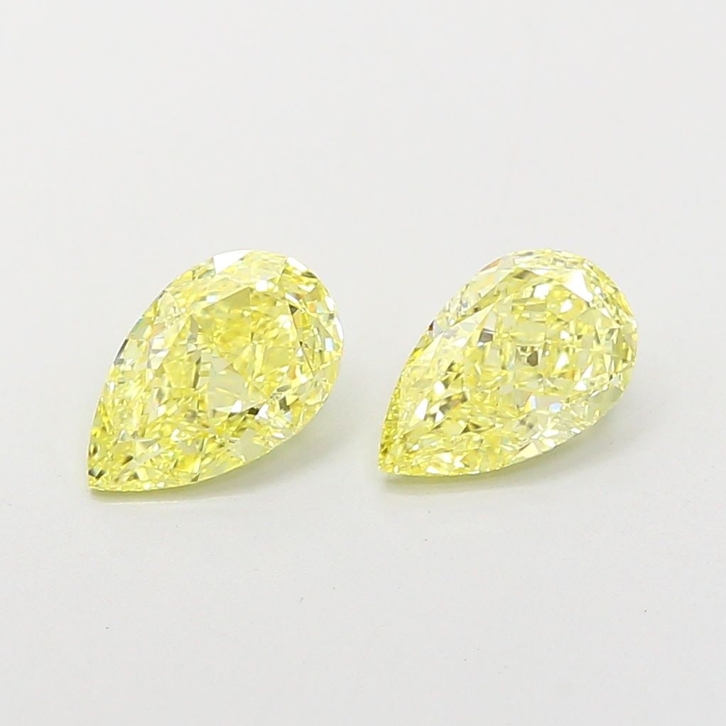 Loose Diamond - PEAR 1.21ct Fancy Intense Yellow VVS2: Loose Diamond - PEAR 1.21ct Fancy Intense Yellow VVS2 Source: This is a real non-mined Diamond that has been grown in a lab Shape: PEAR Carats: 1.21 Color: Fancy Intense Yellow Certification: IGI Vide