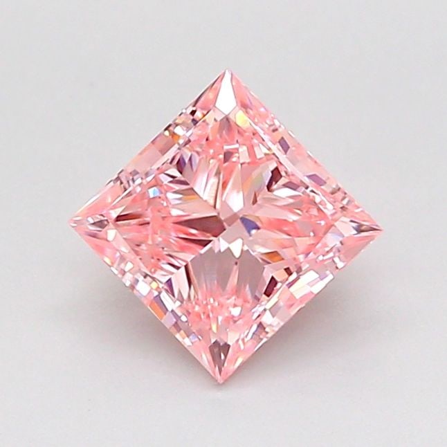 Loose Diamond - PRINCESS 0.99ct Fancy Intense Pink VS1: Loose Diamond - PRINCESS 0.99ct Fancy Intense Pink VS1 Source: This is a real non-mined Diamond that has been grown in a lab Shape: PRINCESS Carats: 0.99 Color: Fancy Intense Pink Certification: IGI V