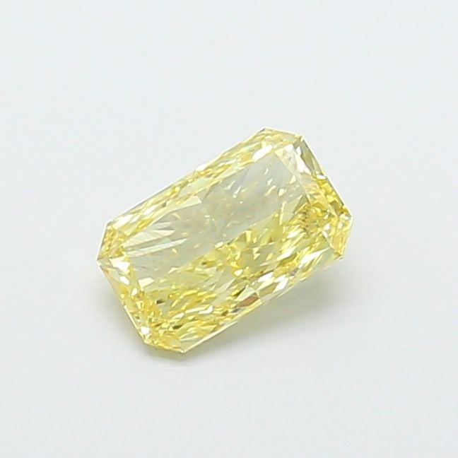 Loose Diamond - RADIANT 1.03ct Fancy Intense Yellow VVS2: Loose Diamond - RADIANT 1.03ct Fancy Intense Yellow VVS2 Source: This is a real non-mined Diamond that has been grown in a lab Shape: RADIANT Carats: 1.03 Color: Fancy Intense Yellow Certification: IG