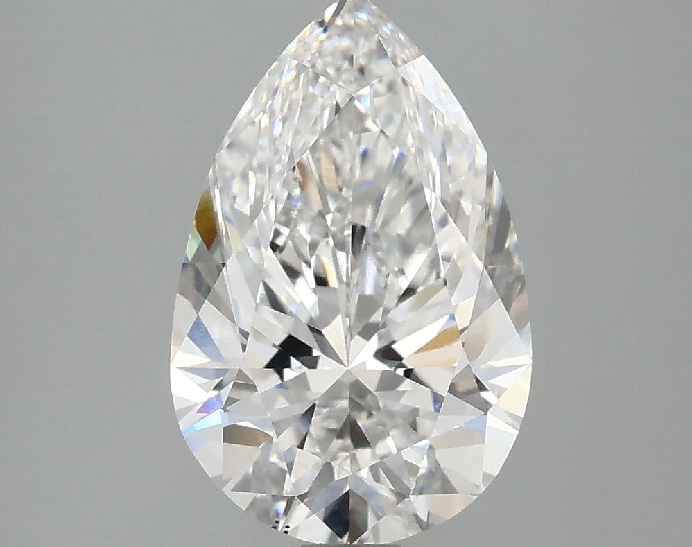 Loose Diamond - PEAR 2.58ct D VS2: Loose Diamond - PEAR 2.58ct D VS2 Source: This is a real non-mined Diamond that has been grown in a lab Shape: PEAR Carats: 2.58 Color: D Clarity: VS2 Certification: IGI Condition: Pre-Owned PLEASE NO