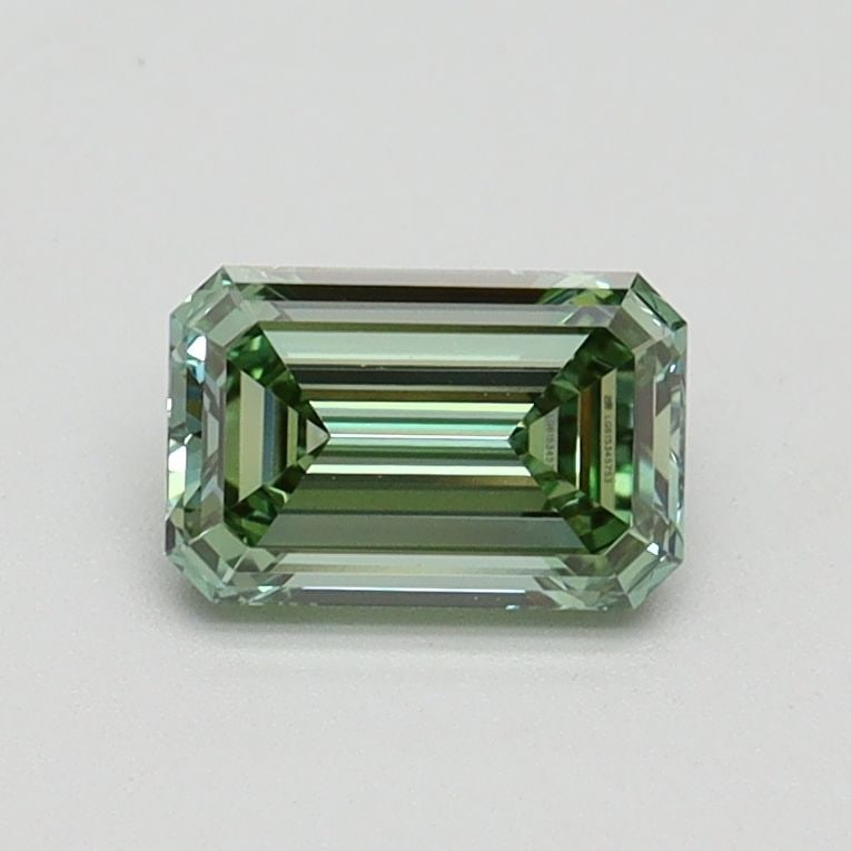 Loose Diamond - EMERALD 0.68ct Fancy Intense Green VVS2 (1 of 1)