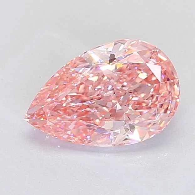 Loose Diamond - PEAR 2.52ct Fancy Vivid Pink VVS2: Loose Diamond - PEAR 2.52ct Fancy Vivid Pink VVS2 Source: This is a real non-mined Diamond that has been grown in a lab Shape: PEAR Carats: 2.52 Color: Fancy Vivid Pink Certification: IGI Video: