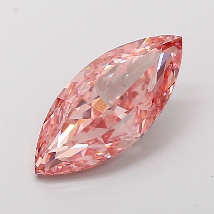Loose Diamond - MARQUISE 3.51ct Fancy Vivid Pink VS2: Loose Diamond - MARQUISE 3.51ct Fancy Vivid Pink VS2 Source: This is a real non-mined Diamond that has been grown in a lab Shape: MARQUISE Carats: 3.51 Color: Fancy Vivid Pink Certification: IGI Video