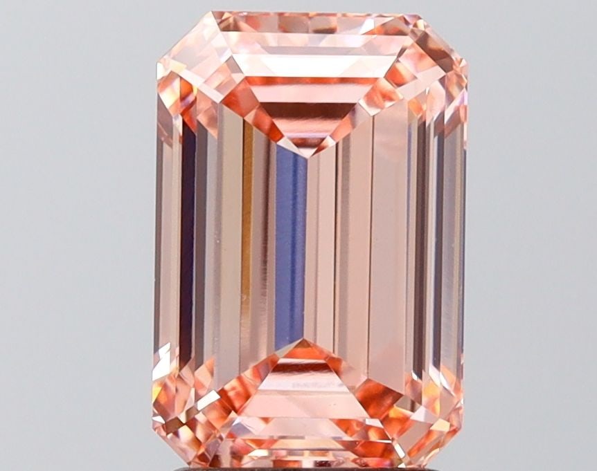 Loose Diamond - EMERALD 3.0ct Fancy Intense Pink VVS2: Loose Diamond - EMERALD 3.0ct Fancy Intense Pink VVS2 Source: This is a real non-mined Diamond that has been grown in a lab Shape: EMERALD Carats: 3.0 Color: Fancy Intense Pink Certification: IGI Vide