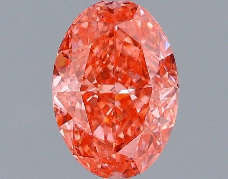 Loose Diamond - OVAL 1.1ct Fancy Vivid Pink VVS2: Loose Diamond - OVAL 1.1ct Fancy Vivid Pink VVS2 Source: This is a real non-mined Diamond that has been grown in a lab Shape: OVAL Carats: 1.1 Color: Fancy Vivid Pink Certification: IGI Video: