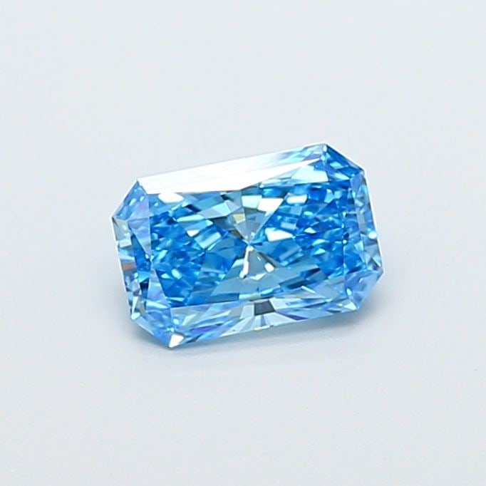 Loose Diamond - RADIANT 1.05ct Fancy Vivid Blue VS1: Loose Diamond - RADIANT 1.05ct Fancy Vivid Blue VS1 Source: This is a real non-mined Diamond that has been grown in a lab Shape: RADIANT Carats: 1.05 Color: Fancy Vivid Blue Certification: IGI Video: