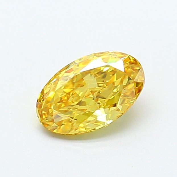Loose Diamond - OVAL 1.02ct Fancy Vivid Yellow VS2: Loose Diamond - OVAL 1.02ct Fancy Vivid Yellow VS2 Source: This is a real non-mined Diamond that has been grown in a lab Shape: OVAL Carats: 1.02 Color: Fancy Vivid Yellow Certification: IGI Video: