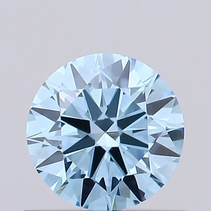 Ideal Loose Diamond - ROUND 0.48ct Fancy Vivid Blue VVS2 (1 of 1)