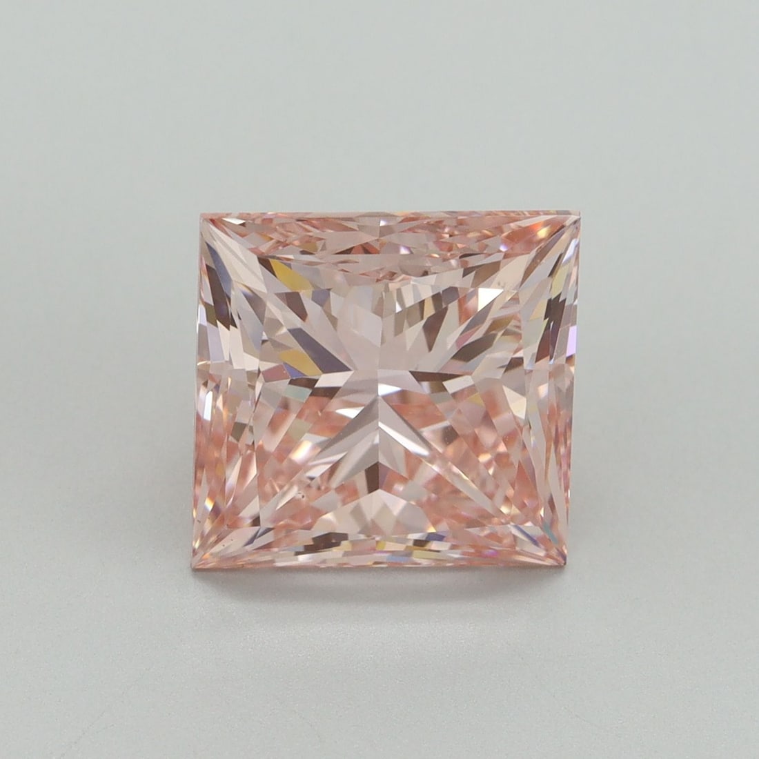 Loose Diamond - PRINCESS 5.07ct Fancy Intense Pink VS1: Loose Diamond - PRINCESS 5.07ct Fancy Intense Pink VS1 Source: This is a real non-mined Diamond that has been grown in a lab Shape: PRINCESS Carats: 5.07 Color: Fancy Intense Pink Certification: IGI V