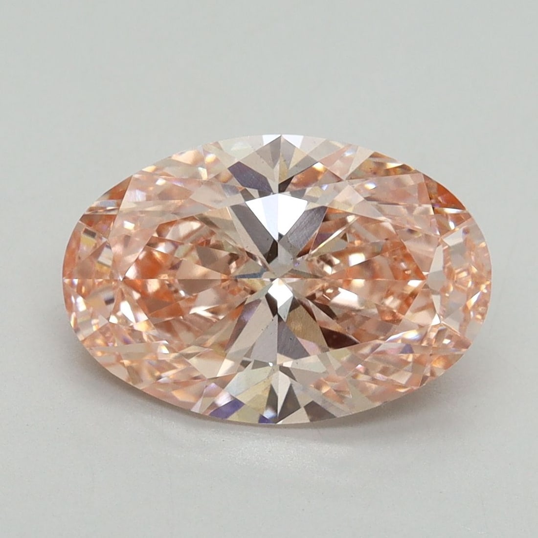 Loose Diamond - OVAL 3.08ct Fancy Vivid Pink VS2: Loose Diamond - OVAL 3.08ct Fancy Vivid Pink VS2 Source: This is a real non-mined Diamond that has been grown in a lab Shape: OVAL Carats: 3.08 Color: Fancy Vivid Pink Certification: IGI Video: