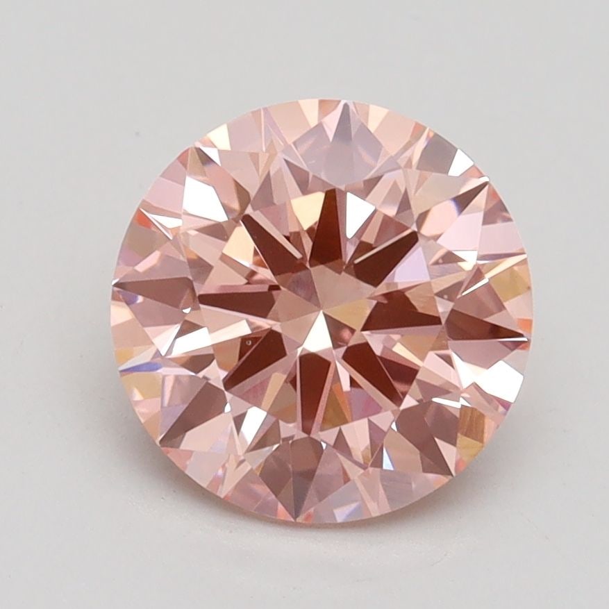 Loose Diamond - ROUND 2.0ct Fancy Intense Pink VS1: Loose Diamond - ROUND 2.0ct Fancy Intense Pink VS1 Source: This is a real non-mined Diamond that has been grown in a lab Shape: ROUND Carats: 2.0 Color: Fancy Intense Pink Certification: IGI Video: