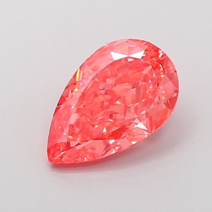 Loose Diamond - PEAR 3.06ct Fancy Vivid Pink VS1: Loose Diamond - PEAR 3.06ct Fancy Vivid Pink VS1 Source: This is a real non-mined Diamond that has been grown in a lab Shape: PEAR Carats: 3.06 Color: Fancy Vivid Pink Certification: IGI Video: