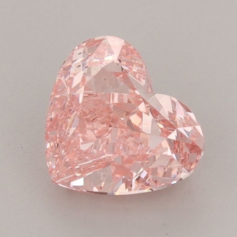 Loose Diamond - HEART 1.63ct Fancy Vivid Pink VS1: Loose Diamond - HEART 1.63ct Fancy Vivid Pink VS1 Source: This is a real non-mined Diamond that has been grown in a lab Shape: HEART Carats: 1.63 Color: Fancy Vivid Pink Certification: IGI Video: