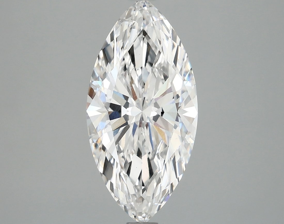 Loose Diamond - MARQUISE 2.4ct D VS1: Loose Diamond - MARQUISE 2.4ct D VS1 Source: This is a real non-mined Diamond that has been grown in a lab Shape: MARQUISE Carats: 2.4 Color: D Clarity: VS1 Certification: IGI Condition: Pre-Owned PLE