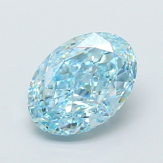 Loose Diamond - OVAL 2.02ct Fancy Vivid Blue VS1: Loose Diamond - OVAL 2.02ct Fancy Vivid Blue VS1 Source: This is a real non-mined Diamond that has been grown in a lab Shape: OVAL Carats: 2.02 Color: Fancy Vivid Blue Certification: IGI Video: