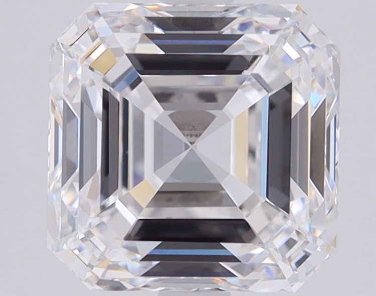 Loose Diamond - ASSCHER 5.19ct D VVS1: Loose Diamond - ASSCHER 5.19ct D VVS1 Source: This is a real non-mined Diamond that has been grown in a lab Shape: ASSCHER Carats: 5.19 Color: D Clarity: VVS1 Certification: IGI Condition: Pre-Owned P