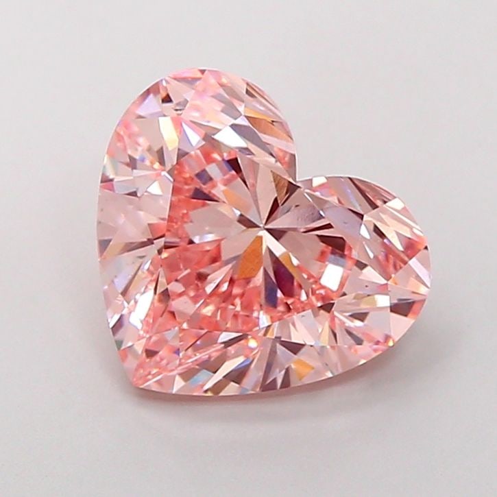 Loose Diamond - HEART 5.0ct Fancy Vivid Pink VS2: Loose Diamond - HEART 5.0ct Fancy Vivid Pink VS2 Source: This is a real non-mined Diamond that has been grown in a lab Shape: HEART Carats: 5.0 Color: Fancy Vivid Pink Certification: IGI Video:
