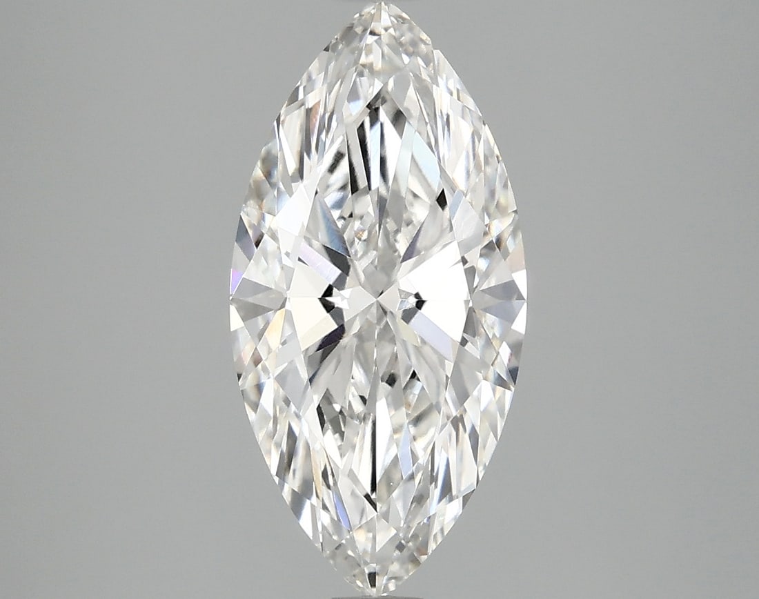 Loose Diamond - MARQUISE 2.44ct F VVS1: Loose Diamond - MARQUISE 2.44ct F VVS1 Source: This is a real non-mined Diamond that has been grown in a lab Shape: MARQUISE Carats: 2.44 Color: F Clarity: VVS1 Certification: IGI Condition: Pre-Owned
