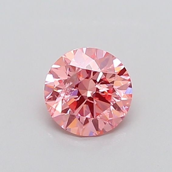 Loose Diamond - ROUND 0.95ct Fancy Vivid Pink I1: Loose Diamond - ROUND 0.95ct Fancy Vivid Pink I1 Source: This is a real non-mined Diamond that has been grown in a lab Shape: ROUND Carats: 0.95 Color: Fancy Vivid Pink Certification: NONE PLEASE NOTE