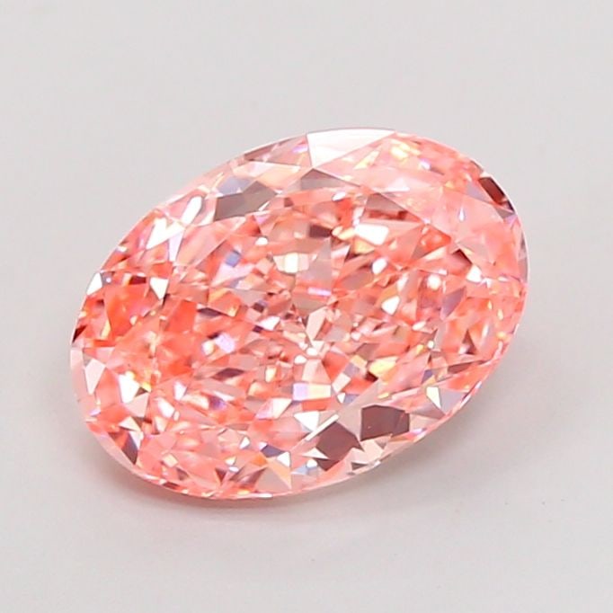 Loose Diamond - OVAL 3.73ct Fancy Vivid Pink VVS2: Loose Diamond - OVAL 3.73ct Fancy Vivid Pink VVS2 Source: This is a real non-mined Diamond that has been grown in a lab Shape: OVAL Carats: 3.73 Color: Fancy Vivid Pink Certification: IGI Video: