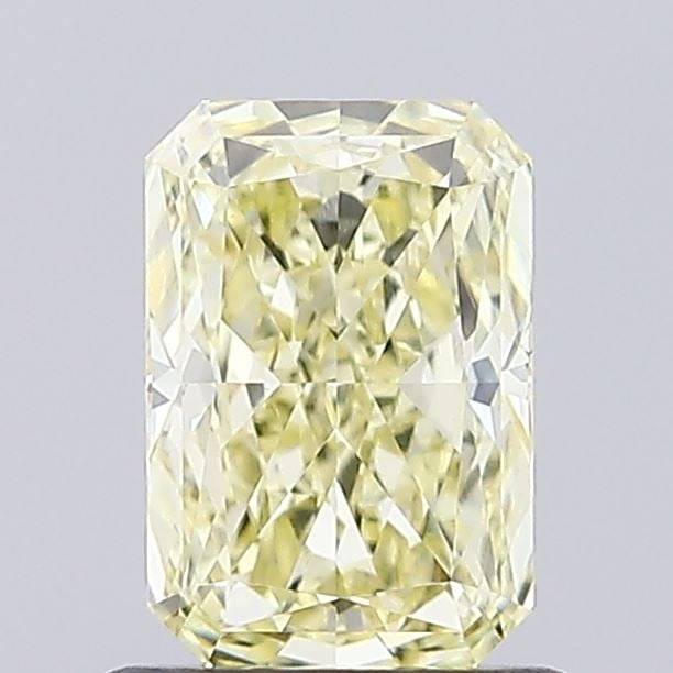 Loose Diamond - RADIANT 1.02ct Fancy Yellow VS1: Loose Diamond - RADIANT 1.02ct Fancy Yellow VS1 Source: This is a real non-mined Diamond that has been grown in a lab Shape: RADIANT Carats: 1.02 Color: Fancy Yellow Certification: IGI Video: