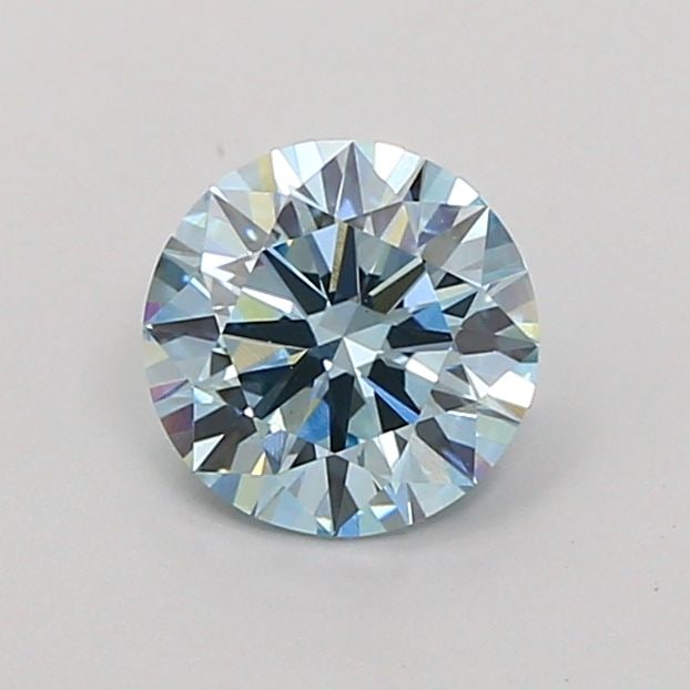 Ideal Loose Diamond - ROUND 1.06ct Fancy Vivid Blue VS1: Ideal Loose Diamond - ROUND 1.06ct Fancy Vivid Blue VS1 Source: This is a real non-mined Diamond that has been grown in a lab Shape: ROUND Carats: 1.06 Color: Fancy Vivid Blue Certification: IGI Video