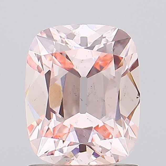 Loose Diamond - CUSHION BRILLIANT 1.34ct Fancy Intense Pink VS2: Loose Diamond - CUSHION BRILLIANT 1.34ct Fancy Intense Pink VS2 Source: This is a real non-mined Diamond that has been grown in a lab Shape: CUSHION BRILLIANT Carats: 1.34 Color: Fancy Intense Pink Ce