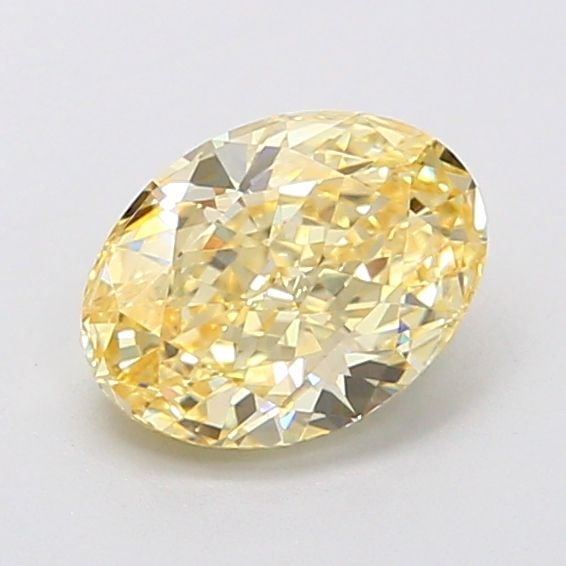 Loose Diamond - OVAL 1.03ct Fancy Intense Yellow VS2: Loose Diamond - OVAL 1.03ct Fancy Intense Yellow VS2 Source: This is a real non-mined Diamond that has been grown in a lab Shape: OVAL Carats: 1.03 Color: Fancy Intense Yellow Certification: IGI Video