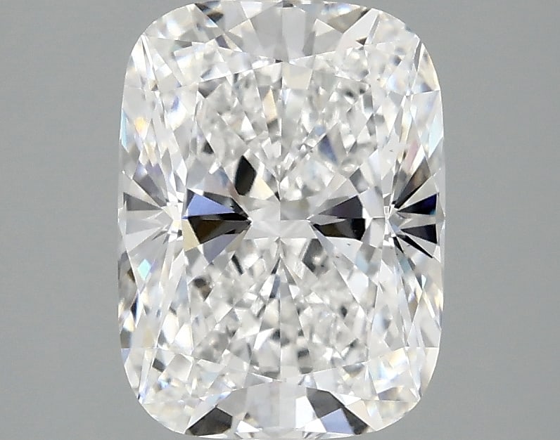 Loose Diamond - CUSHION 2.35ct D VS2: Loose Diamond - CUSHION 2.35ct D VS2 Source: This is a real non-mined Diamond that has been grown in a lab Shape: CUSHION Carats: 2.35 Color: D Clarity: VS2 Certification: IGI Condition: Pre-Owned PLE