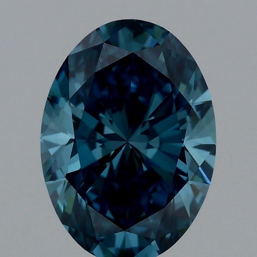 Loose Diamond - OVAL 1.78ct Fancy Vivid Blue VS1: Loose Diamond - OVAL 1.78ct Fancy Vivid Blue VS1 Source: This is a real non-mined Diamond that has been grown in a lab Shape: OVAL Carats: 1.78 Color: Fancy Vivid Blue Certification: IGI Video: Video