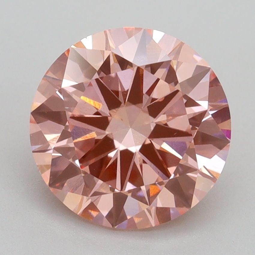 Loose Diamond - ROUND 2.6ct Fancy Intense Pink VS2: Loose Diamond - ROUND 2.6ct Fancy Intense Pink VS2 Source: This is a real non-mined Diamond that has been grown in a lab Shape: ROUND Carats: 2.6 Color: Fancy Intense Pink Certification: IGI Video:
