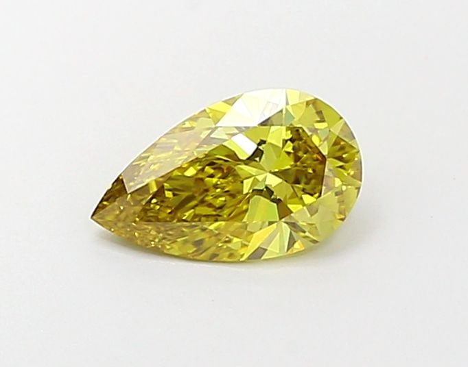 Loose Diamond - PEAR 1.05ct Fancy Vivid Brownish Yellow VVS2: Loose Diamond - PEAR 1.05ct Fancy Vivid Brownish Yellow VVS2 Source: This is a real non-mined Diamond that has been grown in a lab Shape: PEAR Carats: 1.05 Color: Fancy Vivid Brownish Yellow Certifica