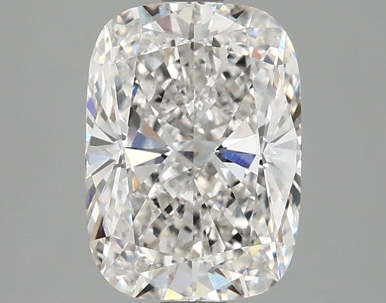 Loose Diamond - CUSHION 2.1ct F VVS2: Loose Diamond - CUSHION 2.1ct F VVS2 Source: This is a real non-mined Diamond that has been grown in a lab Shape: CUSHION Carats: 2.1 Color: F Clarity: VVS2 Certification: IGI Condition: Pre-Owned