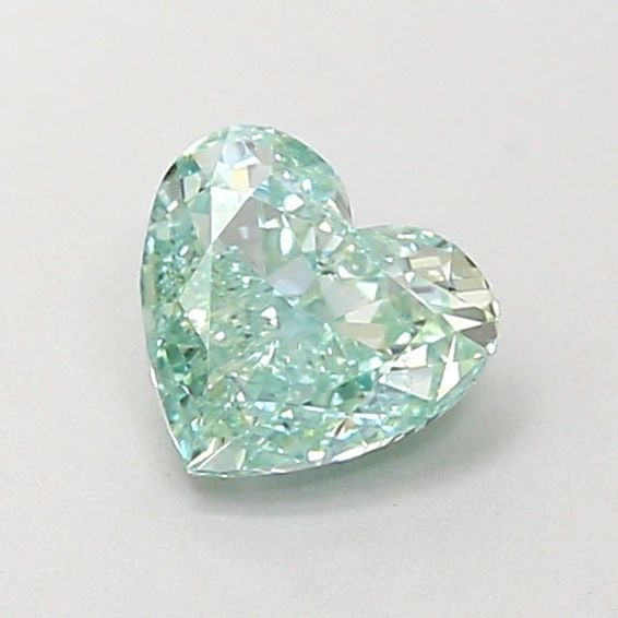 Loose Diamond - HEART 0.9ct Fancy Intense Green VVS2: Loose Diamond - HEART 0.9ct Fancy Intense Green VVS2 Source: This is a real non-mined Diamond that has been grown in a lab Shape: HEART Carats: 0.9 Color: Fancy Intense Green Certification: IGI