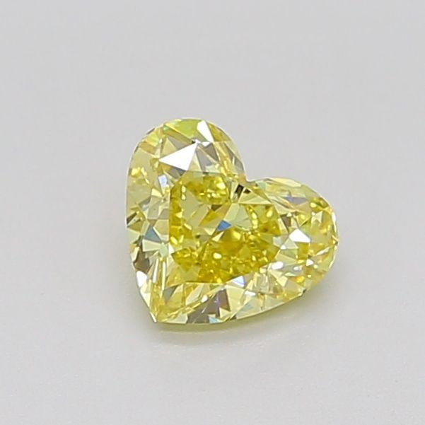 Loose Diamond - HEART 1.03ct Fancy Intense Yellow VS1: Loose Diamond - HEART 1.03ct Fancy Intense Yellow VS1 Source: This is a real non-mined Diamond that has been grown in a lab Shape: HEART Carats: 1.03 Color: Fancy Intense Yellow Certification: IGI Vid