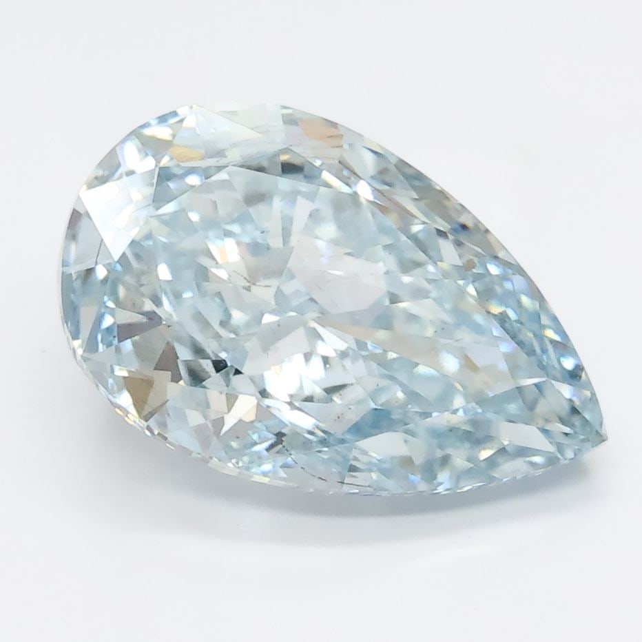 Loose Diamond - PEAR 3.03ct Blue SI1: Loose Diamond - PEAR 3.03ct Blue SI1 Source: This is a real non-mined Diamond that has been grown in a lab Shape: PEAR Carats: 3.03 Color: Blue Certification: NONE Video: Video Link PLEASE NOTE: