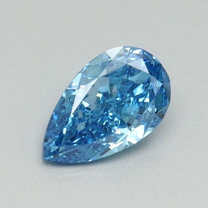Loose Diamond - PEAR 0.52ct Fancy Vivid Blue VVS2: Loose Diamond - PEAR 0.52ct Fancy Vivid Blue VVS2 Source: This is a real non-mined Diamond that has been grown in a lab Shape: PEAR Carats: 0.52 Color: Fancy Vivid Blue Certification: IGI Video: