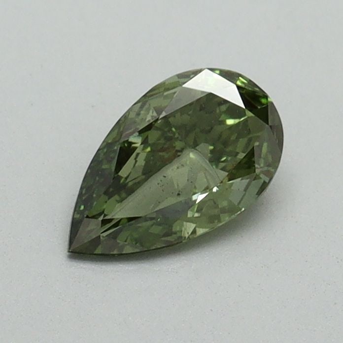 Loose Diamond - PEAR 0.49ct Fancy Vivid Green VS1: Loose Diamond - PEAR 0.49ct Fancy Vivid Green VS1 Source: This is a real non-mined Diamond that has been grown in a lab Shape: PEAR Carats: 0.49 Color: Fancy Vivid Green Certification: IGI Video: