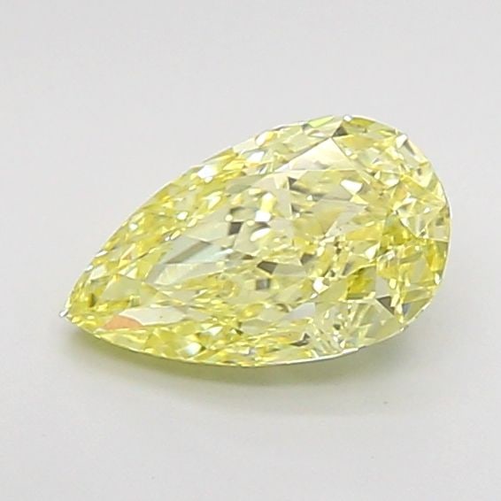 Loose Diamond - PEAR 1.2ct Fancy Vivid Yellow VS1: Loose Diamond - PEAR 1.2ct Fancy Vivid Yellow VS1 Source: This is a real non-mined Diamond that has been grown in a lab Shape: PEAR Carats: 1.2 Color: Fancy Vivid Yellow Certification: IGI Video:
