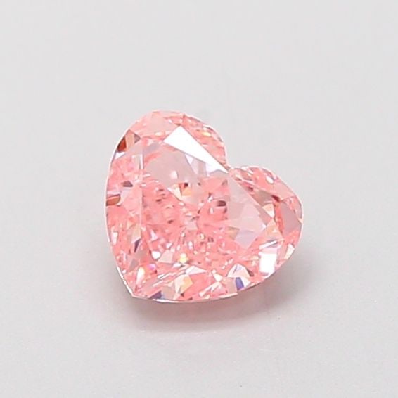 Loose Diamond - HEART 0.5ct Fancy Vivid Pink VS1: Loose Diamond - HEART 0.5ct Fancy Vivid Pink VS1 Source: This is a real non-mined Diamond that has been grown in a lab Shape: HEART Carats: 0.5 Color: Fancy Vivid Pink Certification: IGI Video: