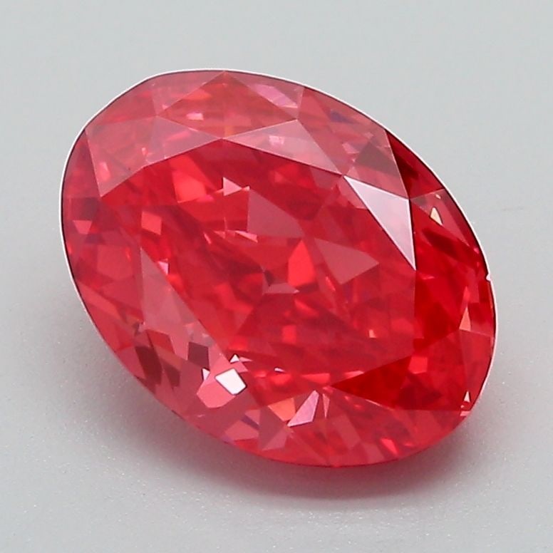 Loose Diamond - OVAL 2.22ct Fancy Vivid Pink VS1: Loose Diamond - OVAL 2.22ct Fancy Vivid Pink VS1 Source: This is a real non-mined Diamond that has been grown in a lab Shape: OVAL Carats: 2.22 Color: Fancy Vivid Pink Certification: IGI Video: